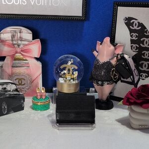 Burberry Black Canvas And Leather Card Case/Wallet